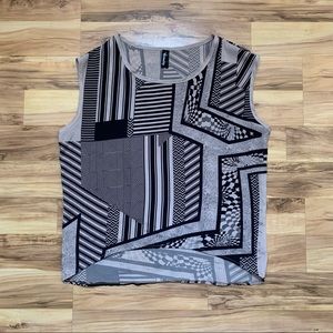 virtuality sleeveless blouse.